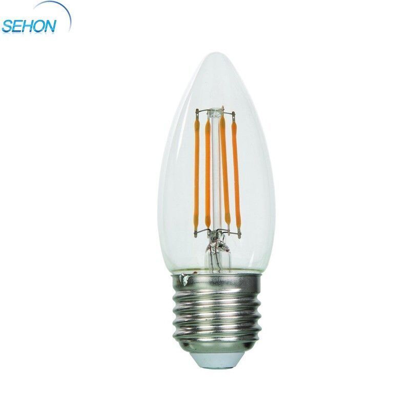 Led candle light C35 twist 2W E14 led filament bulb dimmable led bulb