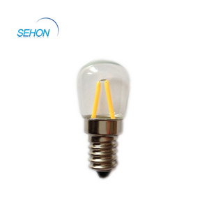 Led filament bulb T22 E14 led fridge light 2w warm white mini led fridge bulb