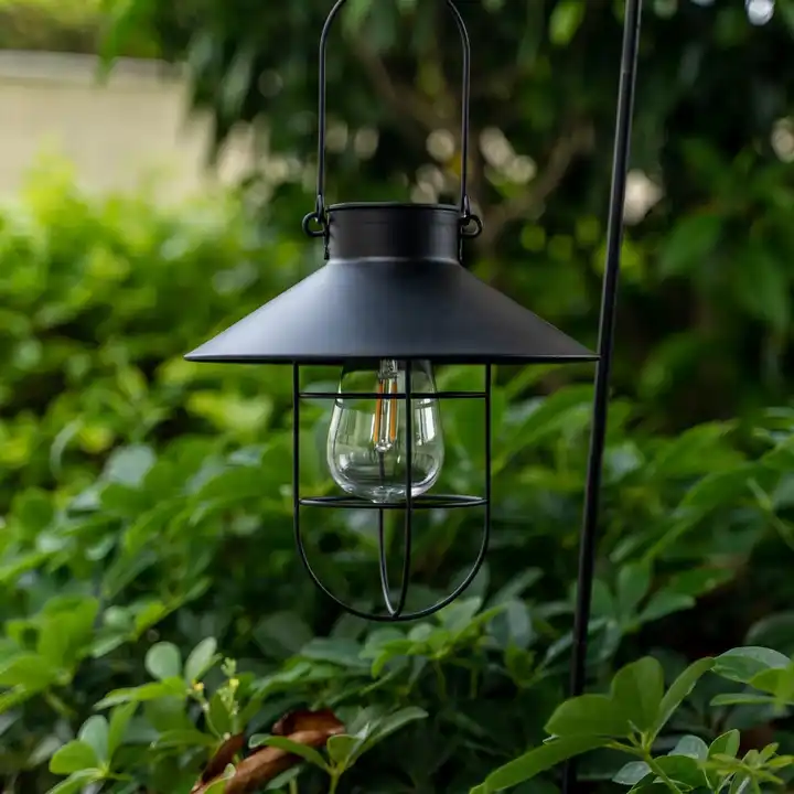 Retro Solar Lanterns Light Camping Light for lantern stake garden solar pathway lights Outdoor