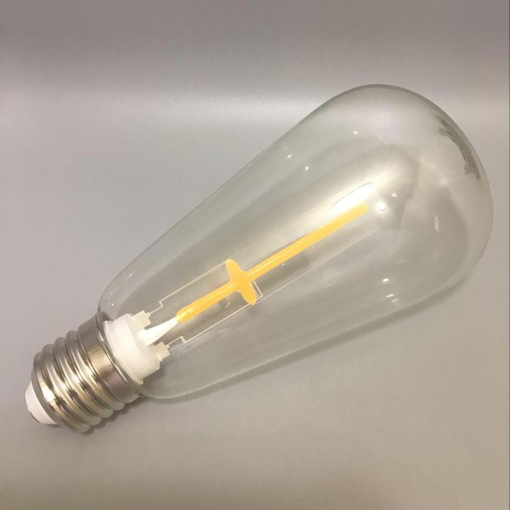 A60 G45 C35 C35T ST64 T45 G125 cross filament decorative LED bulbs