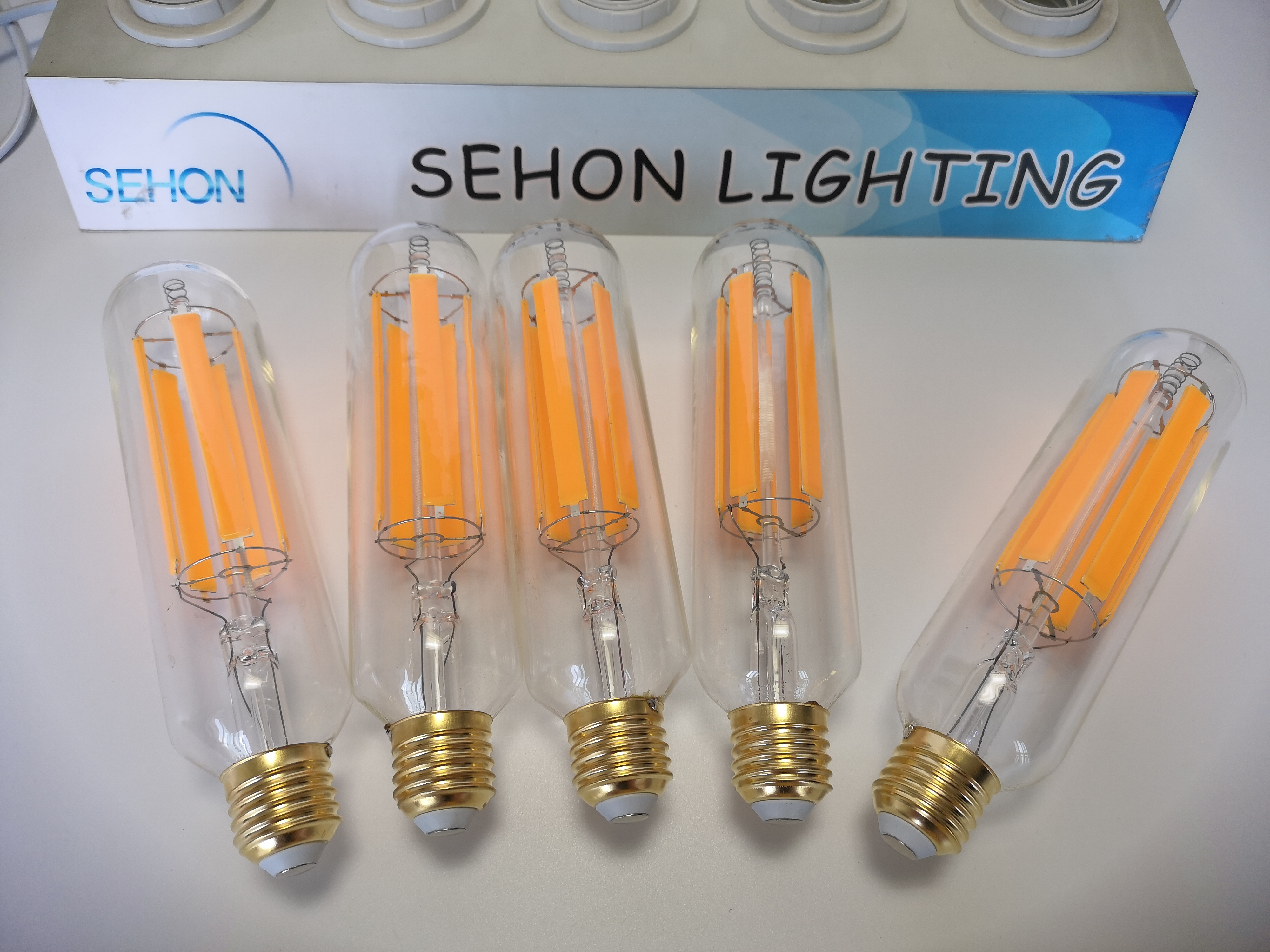 wholesale new arrival SH-T46 20W Led Filament Bulb IP65 E40 E39 High Power Street Light Housing Outdoor Lighting