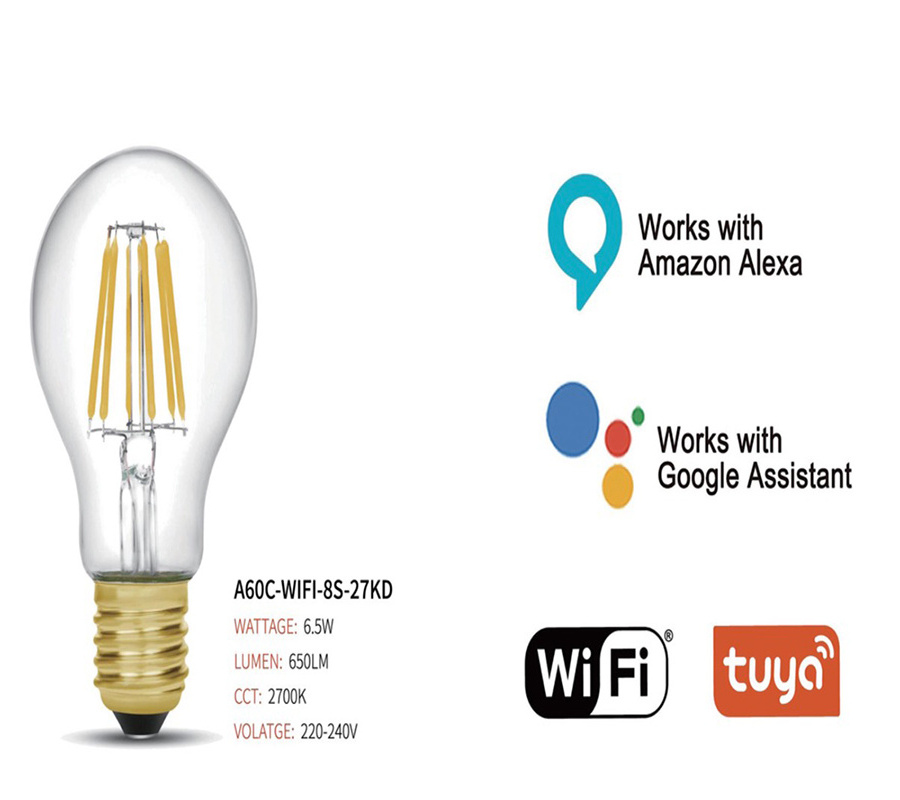 NEW ARRIVAL Ewelink E27 Wifi Smart Light Bulb Lamp 6w Tuya Smart Life Wireless Remote Control Works Home Lighting