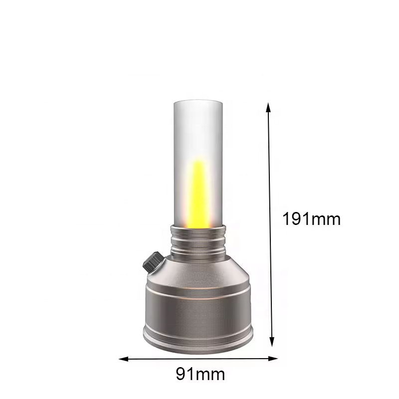 Hot Selling Retro Flame Lamp Decorative Night Lights Rechargeable Outdoor Camping Lantern