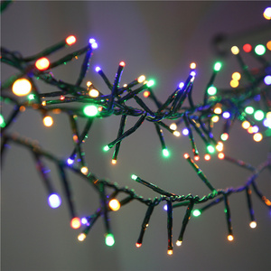 Outdoor Firecrackers Fairy Lights Cluster Led String Light Christmas Fireworks Garland Lights for Window Wall Tree Decoration