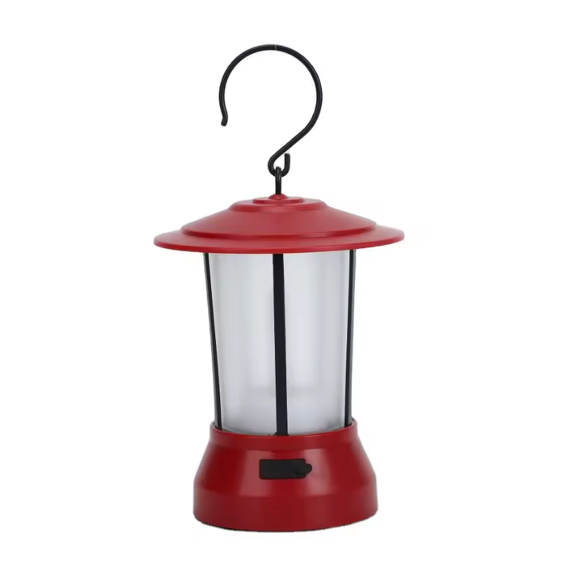 Outdoor Camping Lamp Rechargeable Retro Flame Lantern Long Endurance Decorative Lamp