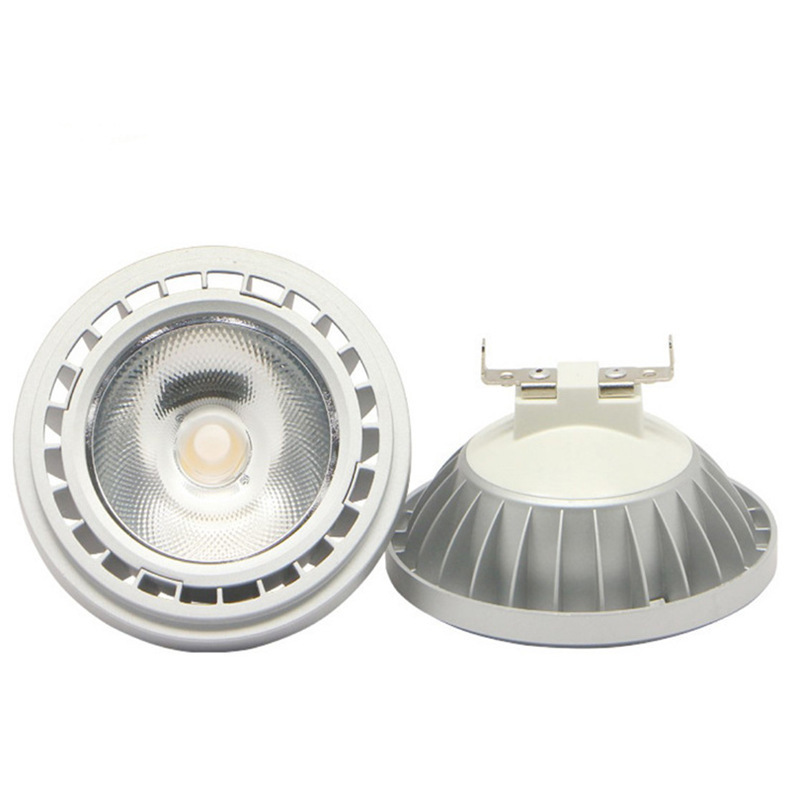 Led AR111 Bulb G53 Spotlight 12W Natural Light 4000k AC DC 12V ES111 Spot Reflector Track Lights  Domestic Wor