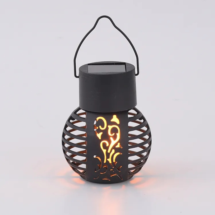 Hanging Solar Lanterns Outdoor Waterproof Garden Patio Yard Backyard LED Solar Lights solar powered camping lantern