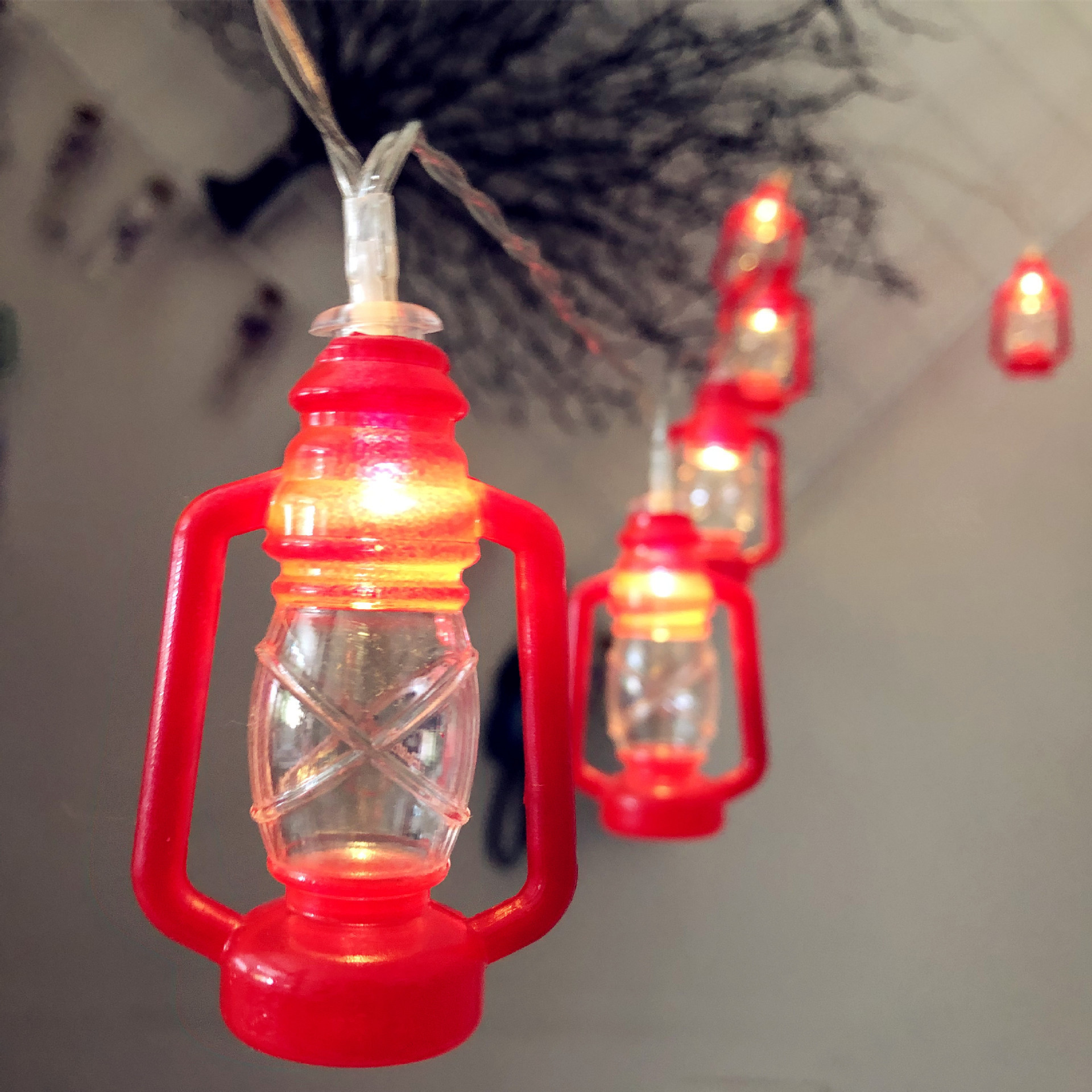 led retro outdoor camping kerosene string lights halloween christmas holiday room bedroom decoration