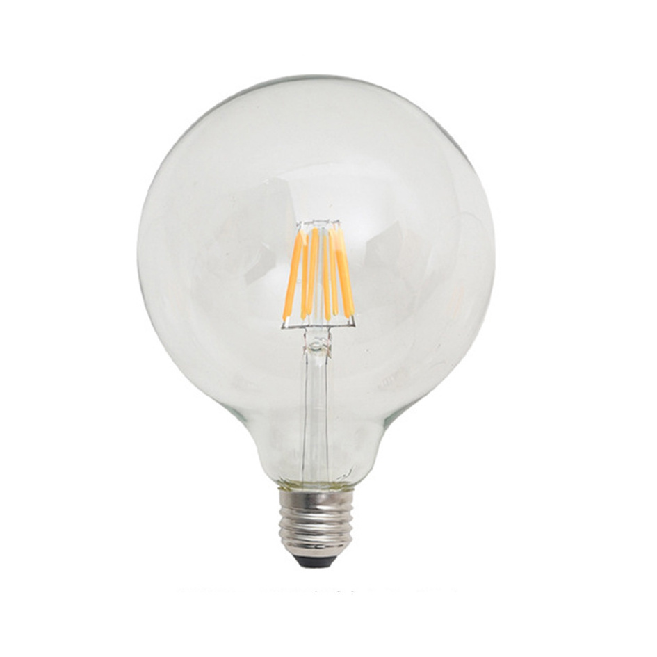 Soft White E26 Large LED Globe Bulb Vintage Edison G125 Edison Style LED Filament Light Bulb