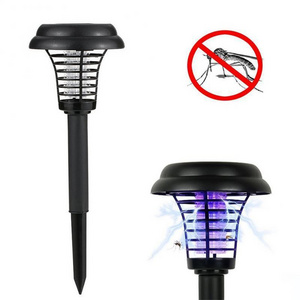 Outdoor Waterproof LED Solar Garden Light Ip65 Park bug zapper mosquito Killer Lamp