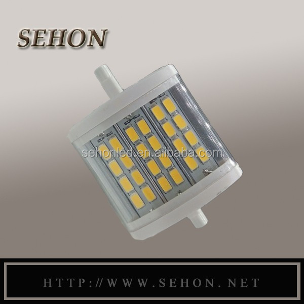 R7S 118mm Led Light 10W R7S Lamp Replace 100W Halogen Lamp AC85V-240V LED With Cooling Outdoor Light Energy from sehon-saving