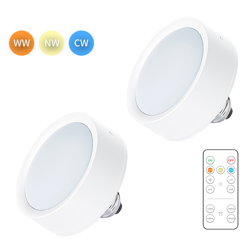 2/4 Pack Battery Operated LED Wall Lighting Ceiling Light, Home Emergency  LED Spotlight with Remote Control