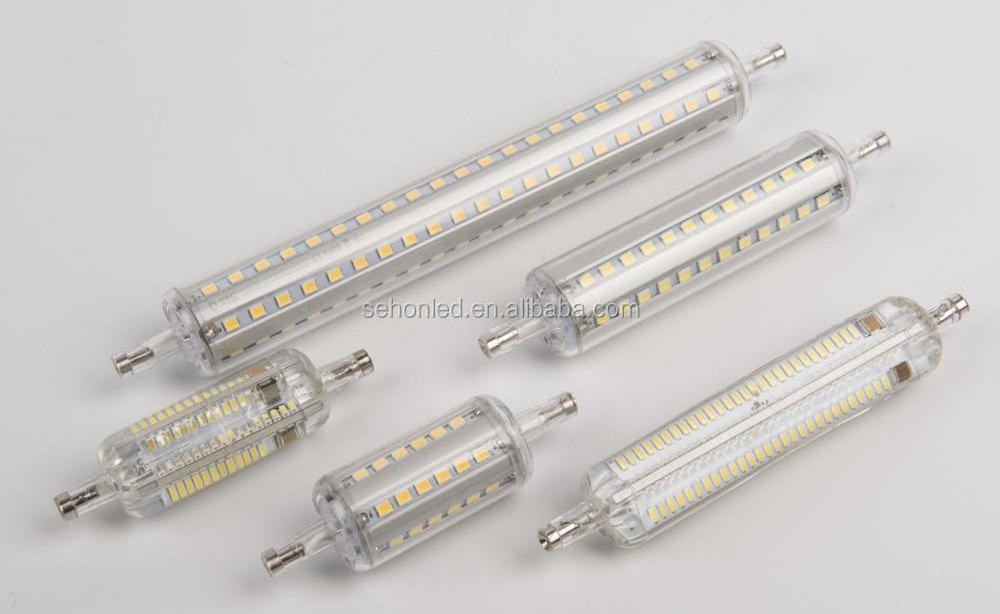 118mm 10W R7s led bulbs replace 300W halogen lamp