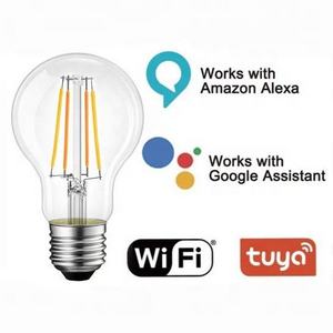 Retro Edison Bulb A60 Wifi Smart LED Bulb Smart Control  Filament Led Light Bulb