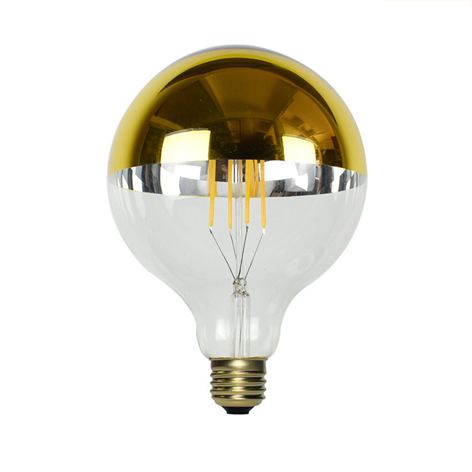 Soft White E26 Large LED Globe Bulb Vintage Edison G125 Edison Style LED Filament Light Bulb