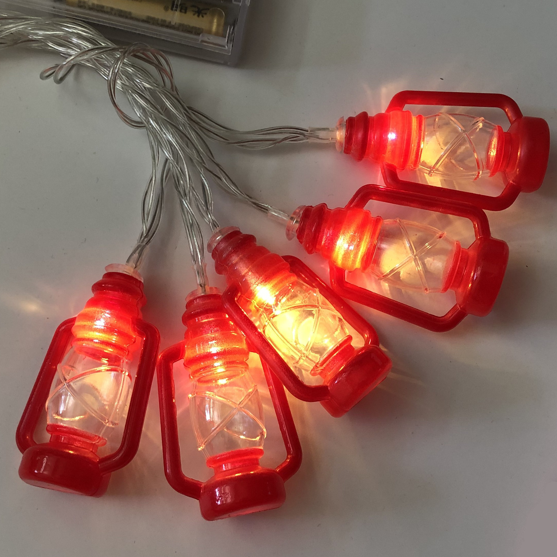 led retro outdoor camping kerosene string lights halloween christmas holiday room bedroom decoration