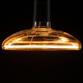 Clear Grey Amber Glass Floating Led bulb G200 G125 M150 levitating light bulb Home Celling lamp