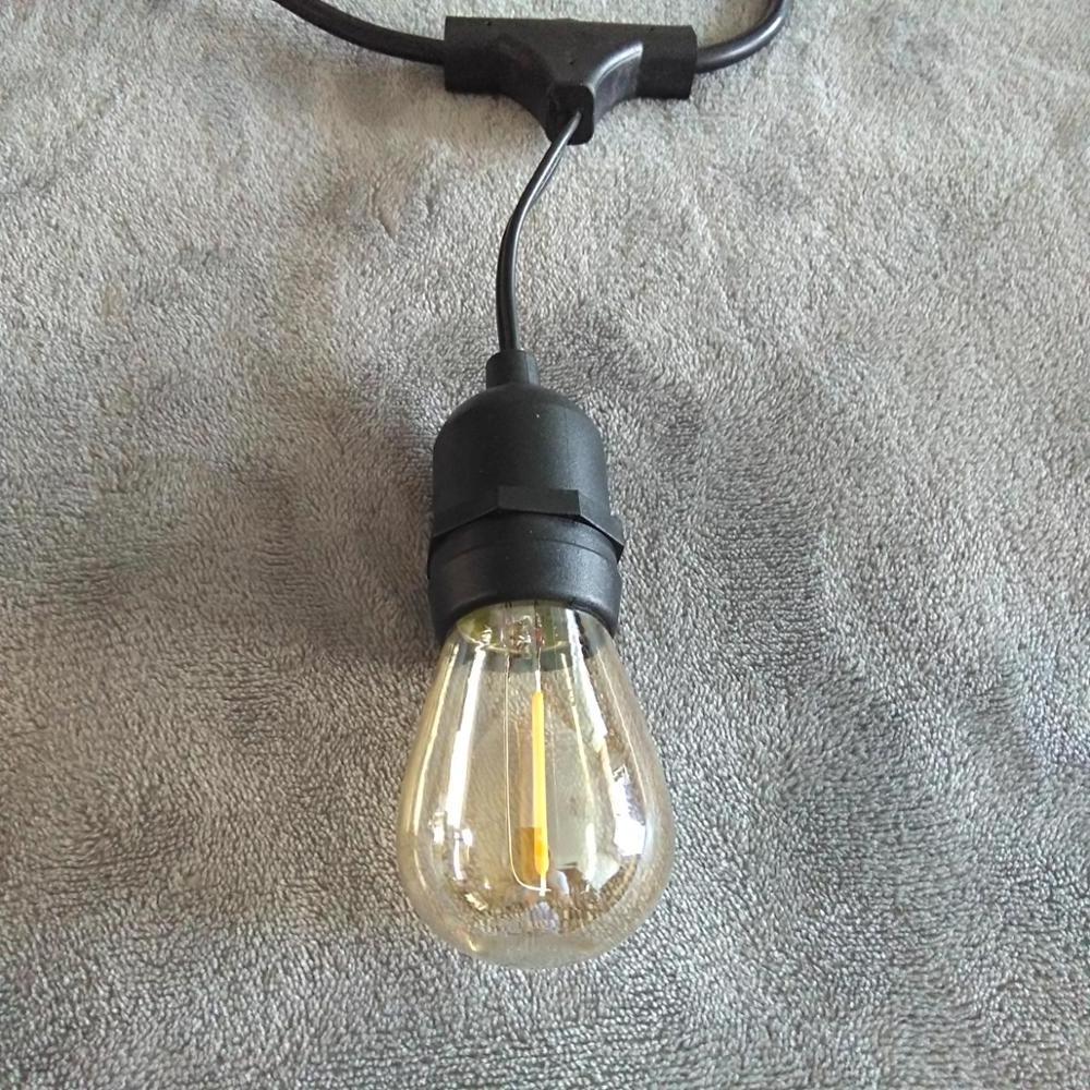 Novelty Led Lights Warm White DC 12V 2W S14 Led Filament Bulb