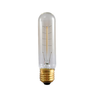 40 Watt T30 Tubular Incandescent Light Bulbs 2700K Warm White E26 / E27 Standard Screw Base Display Lighting Bulb