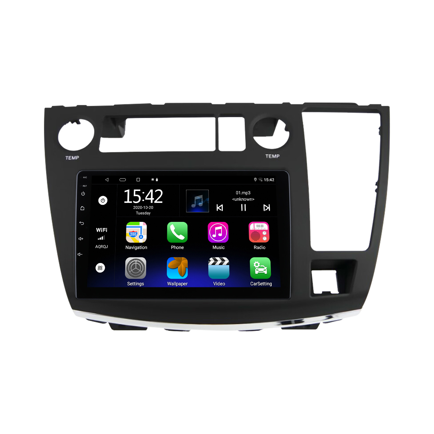 7 inch Car Android13.0 Car stereo head unit for 2004-2007 NISSAN ELGRAND Support GPS Navigation Steering Wheel Control