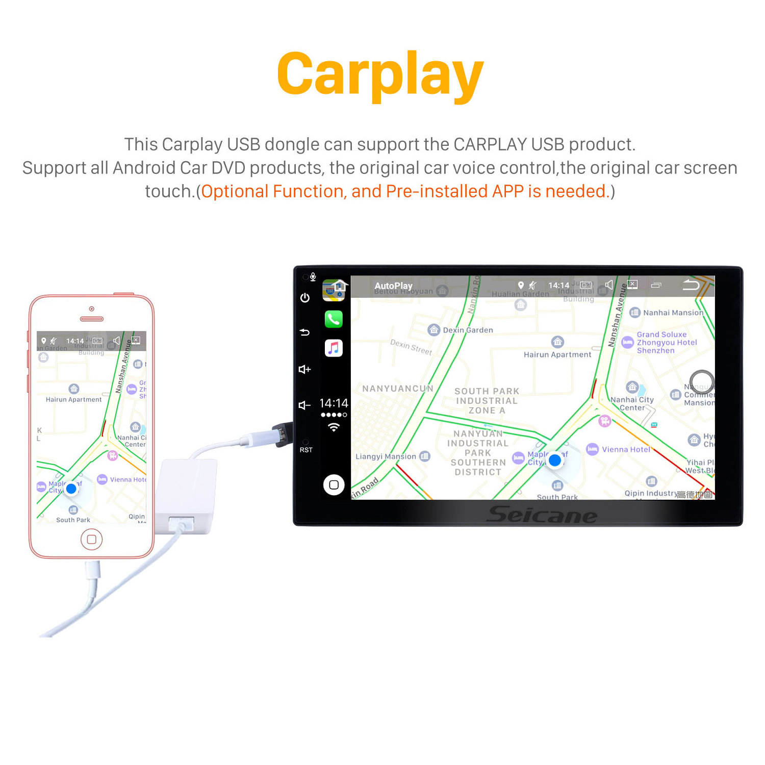 Android 13.0 Head Unit Touch Screen Radio for Car 2019 FORD FOCUS Multimedia Player Support Carplay