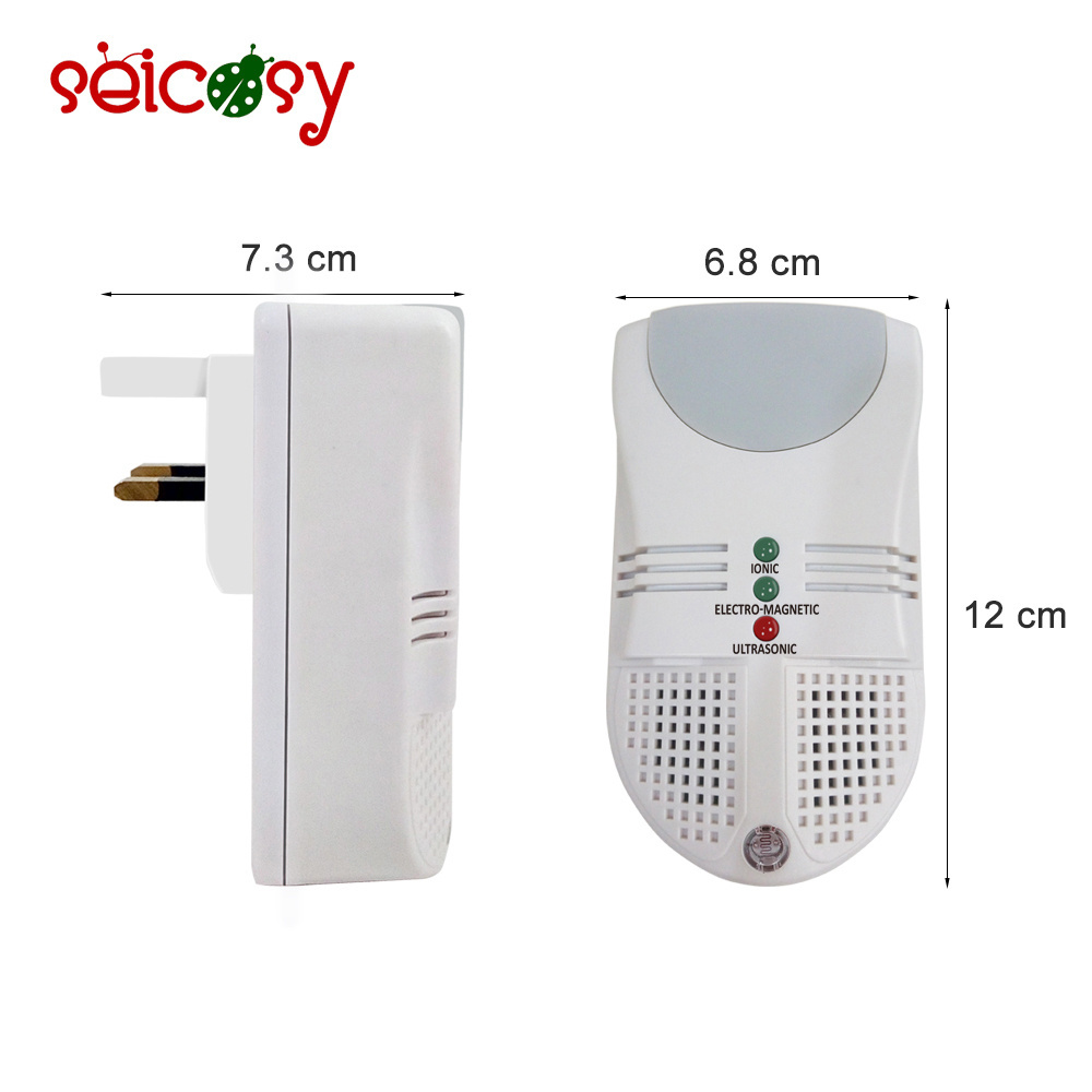 Seicosy Electronic Flying Insect Trap Plug in Fruit Fly Traps for Indoor Mosquito Trap with Night Light