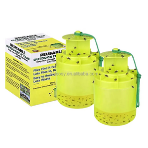 Seicosy Wholesale Hot Sale  Fly Trap Outdoor Hanging, Fly Trap for Outside, Non-Toxic Reusable Outdoor Fly Pest Control