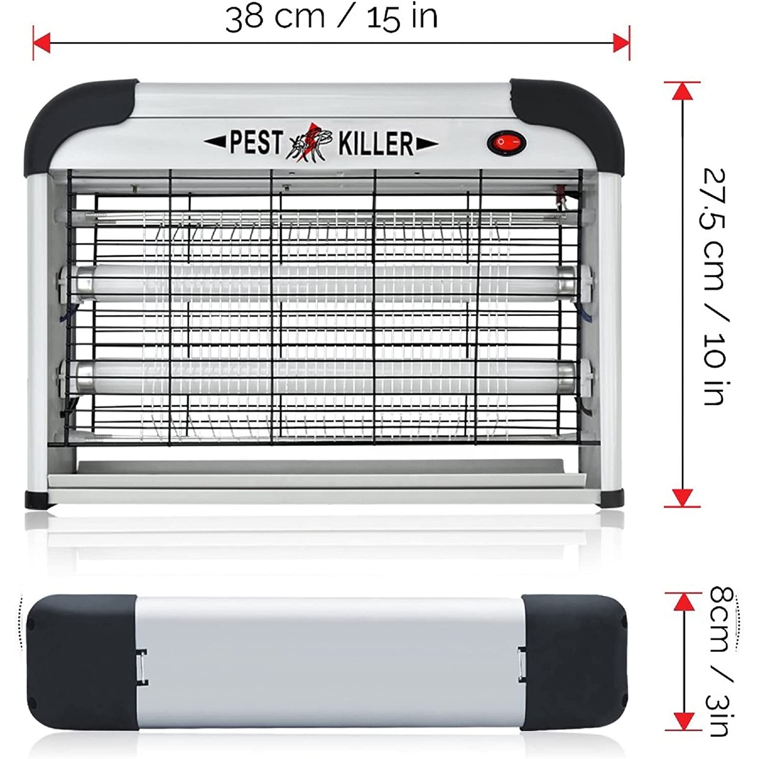 Seicosy Factory Wholesale Durable Indoor Safe Electric Insect Catcher Fly Trap without Stimulation Mosquito Killer bug zapper