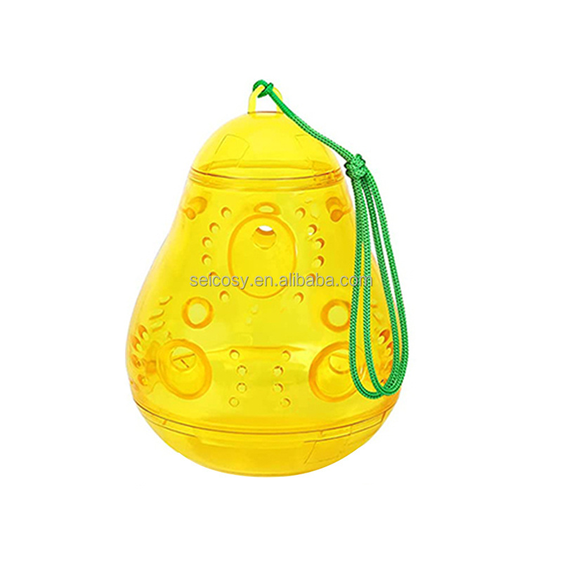 Seicosy Wholesale Eco Friendly Plastic Outdoor Garden Live Animal Bee Wasps Trap Catcher