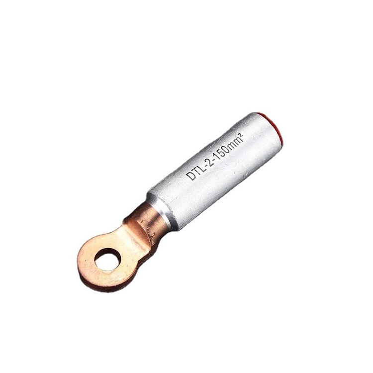 DTL Copper And Aluminum Electrical Connectors,Bimetallic Copper Cable Lug Size