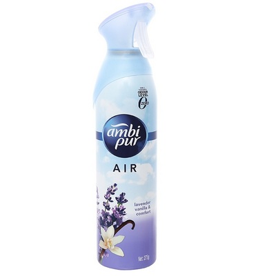 Ambi-Pur Lavender and Vanilla scent Air freshener Spray.