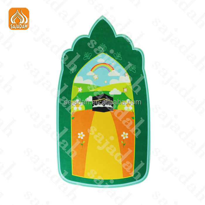 Sejadah Kids Prayer Mat Muslim Gift Colourful Design for Boys or Girls