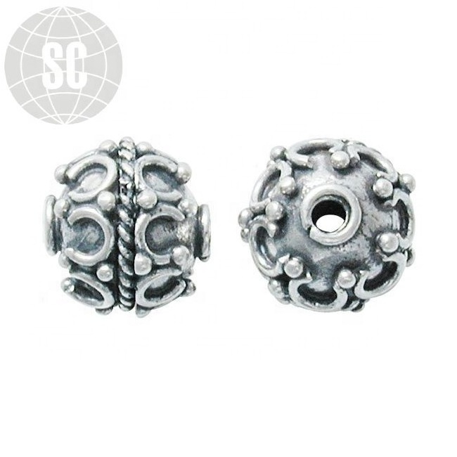 Sejal Creation Top Selling Sterling Silver round Beads Wholesale Jewelry Findings Spacers and Wire for Crafting