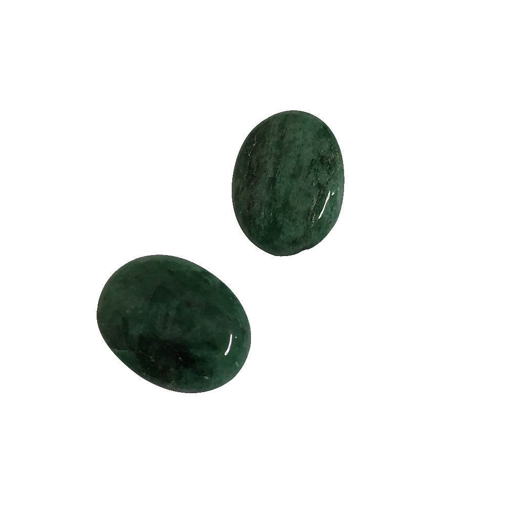 New Fashion Jewelry Green Jade Cabochon Round Stone