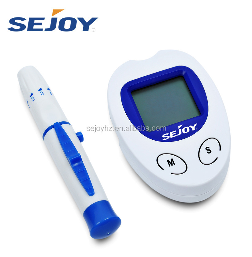 New Arrival Portable Professional Digital Automatic Blood Glucose Meter Glucometer Brands With Glucometer Strips