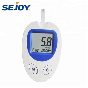 New Arrival Portable Professional Digital Automatic Blood Glucose Meter Glucometer Brands With Glucometer Strips