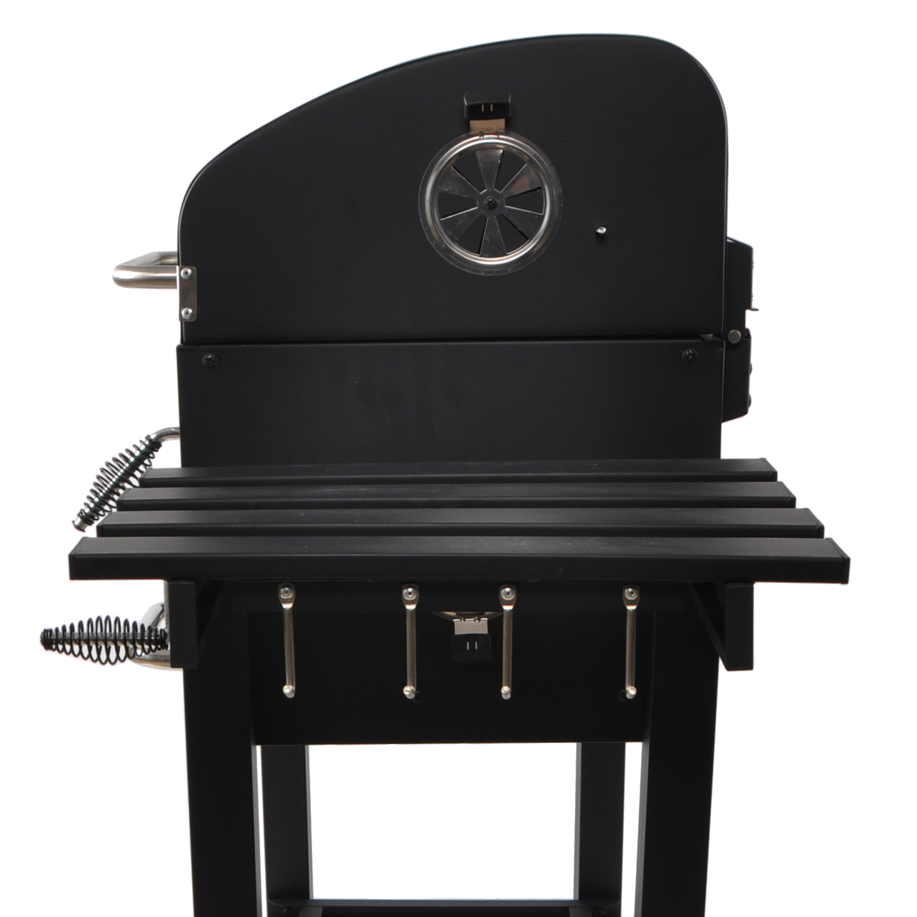 SEJR Charcoal BBQ Grill Trolley Smoker Barbecue Grill with Side Table S/M/XL