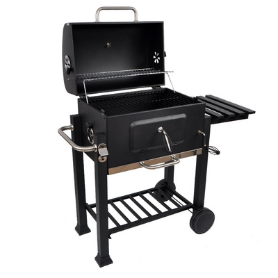 SEJR Outdoor Large Charcoal BBQ Barbecue Grill Meat Smoker 83.5x71.5x108.5cm