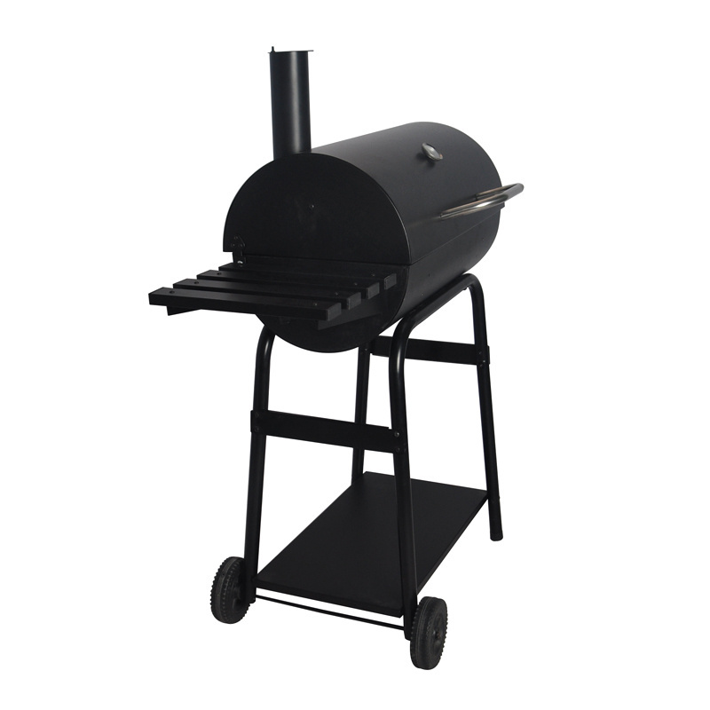 SEJR Trolley Barbecue BBQ Smoker Grill with Chimney 82x70x127cm