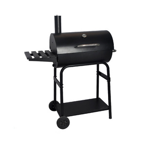 SEJR Trolley Barbecue BBQ Smoker Grill with Chimney 82x70x127cm