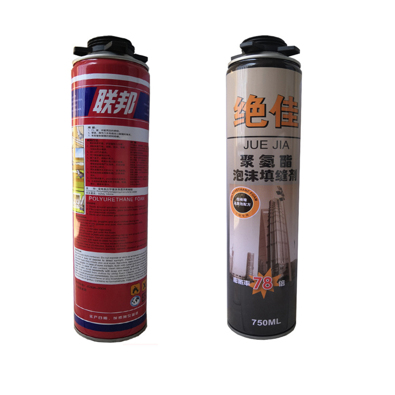 Pu foam Expansion Spray Gap Filler adhesive polyurethane foam