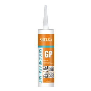 General purpose gp transparent waterproof silicone sealant adhesive glue