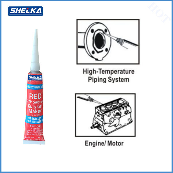 Food safe grade silicone sealant adhesive for engine