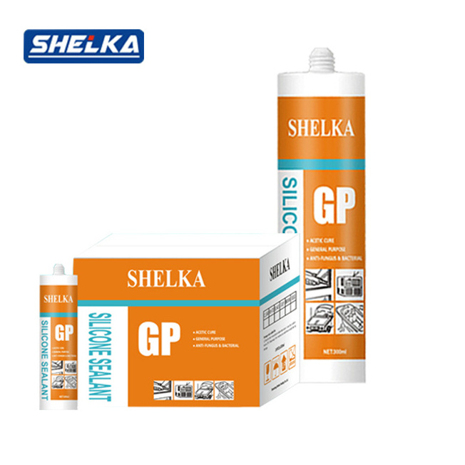 White gp super bonding elastomeric silicone sealant