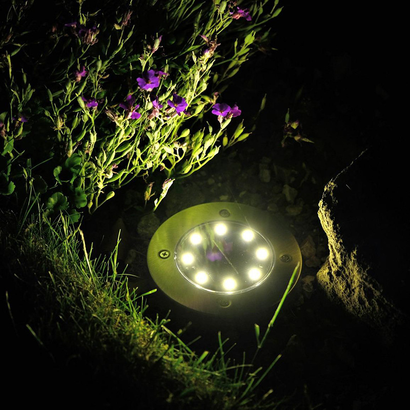 European Style LED Underground Light Waterproof Outdoor Buried Lamp for Ground Garden Landscape Household Understand Light