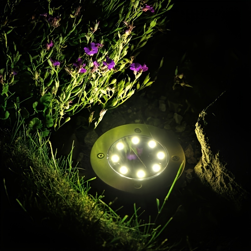 European Style LED Underground Light Waterproof Outdoor Buried Lamp for Ground Garden Landscape Household Understand Light