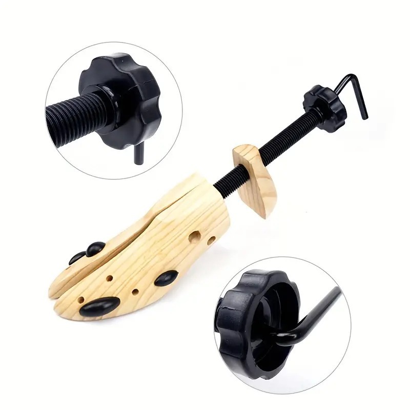 Adjustment Durable Shaped Fixed Shoe One Pair Adjustable Pu Shaper Aluminum Professional Mens Wood Shoe Stretcher