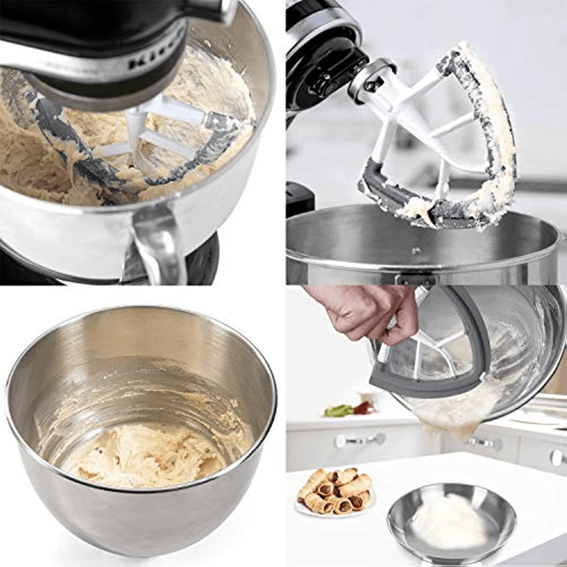 Upgrade Your Kitchenaid Stand Mixer With A Flex Edge Beater For Perfectly Mixed Batter Every Time