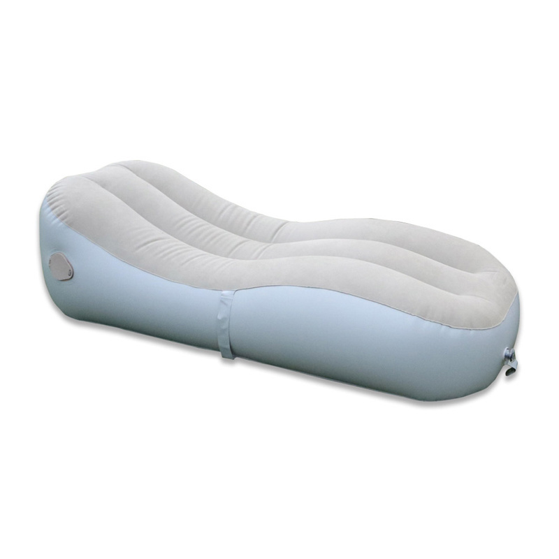 Factory direct one key air pumping automatic inflatable sofa bed portable air mattress outdoor couch lunch camping