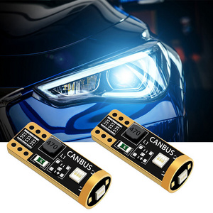 Car Wedge LED T10 W5W 3SMD 3030 DC 9V-24V Canbus Width Voltage Auto External Lights License Plate Corner lamp Backup Bulb